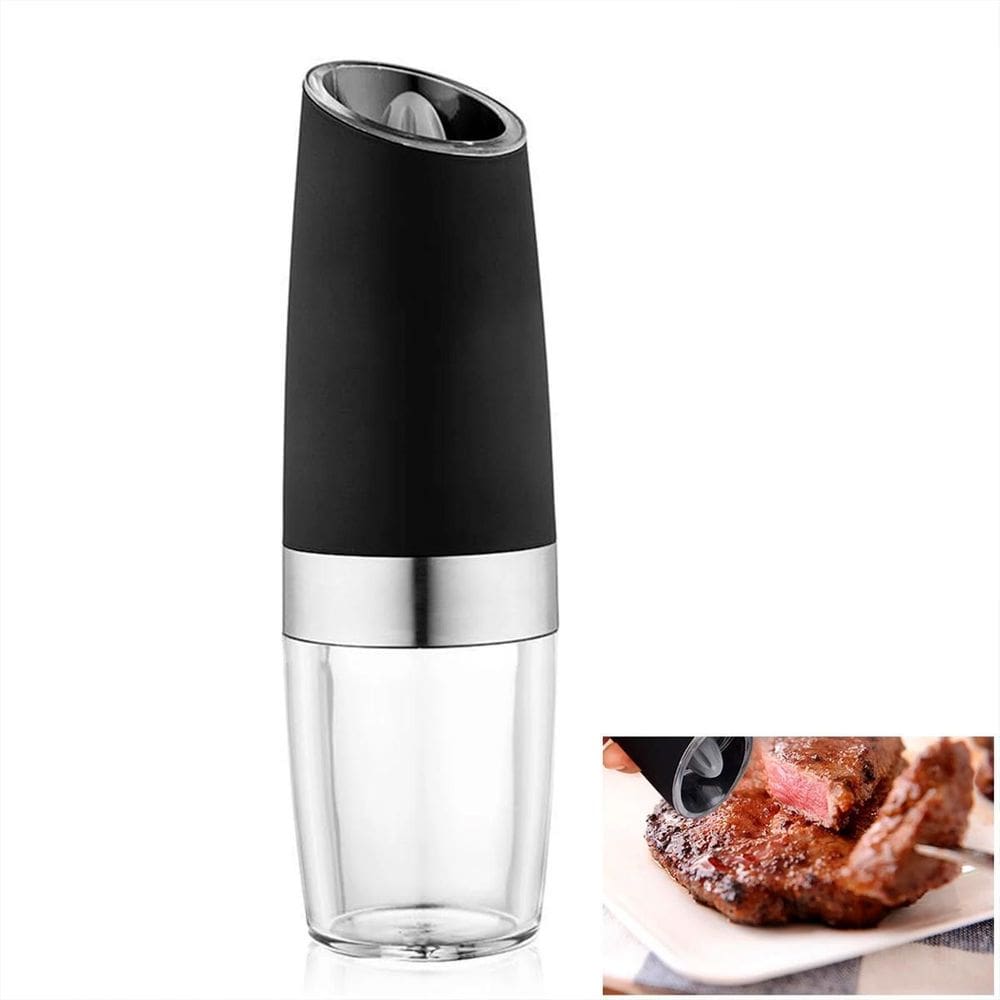 Moedor Elétrico Portátil Para Moer Pimenta Sal E Café Grosso