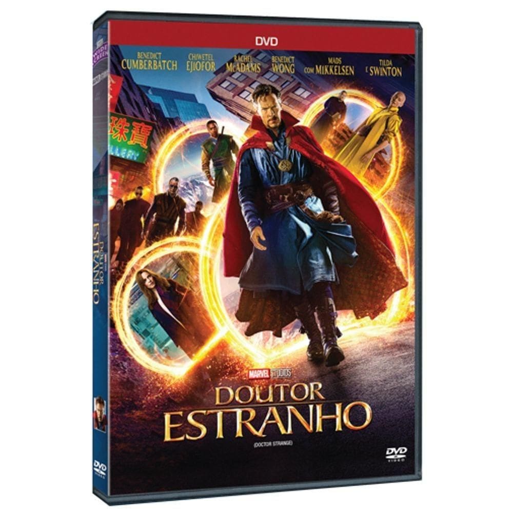DVD Doutor Estranho Ação Benedict Cumberbatch Tilda Swinton