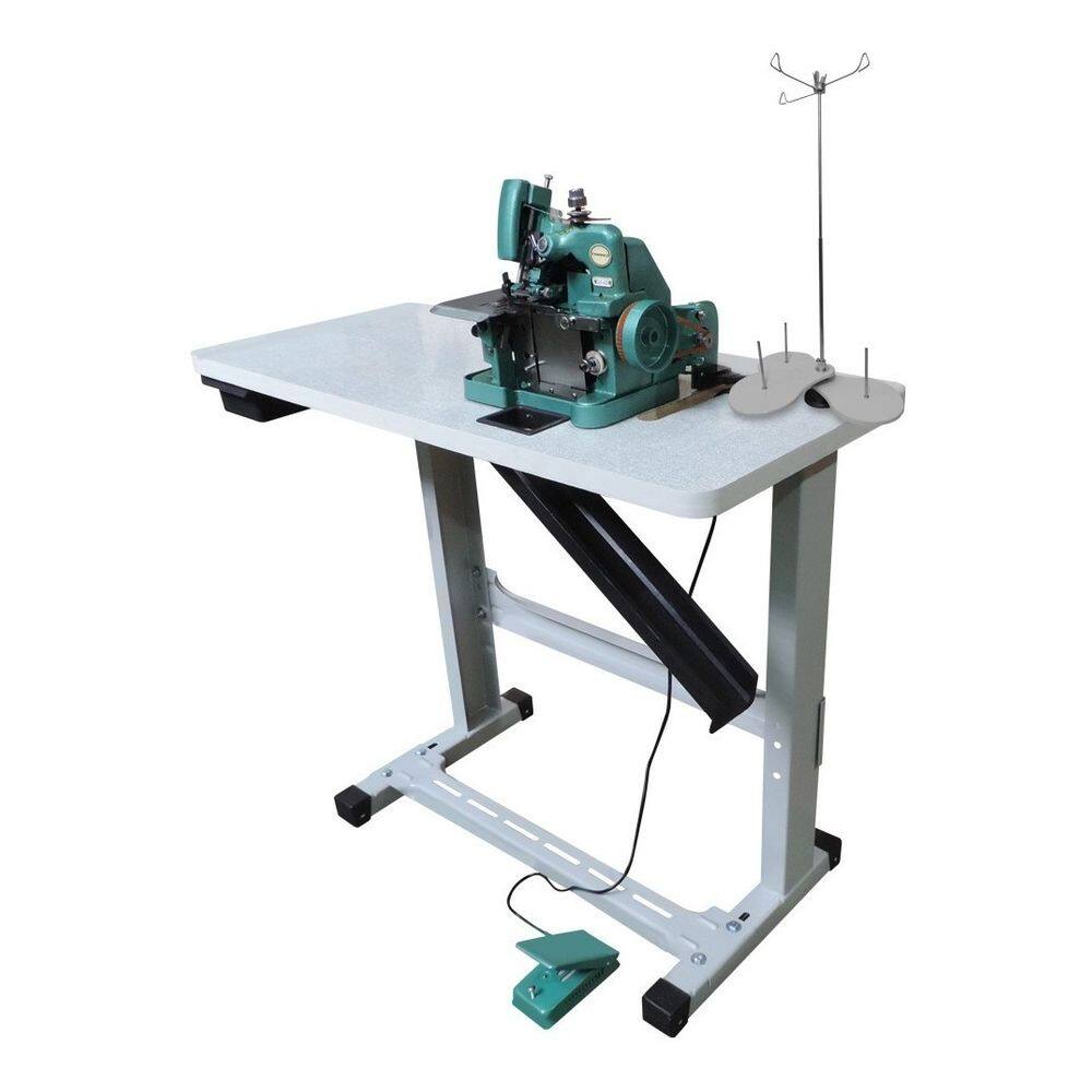 Máquina De Costura Overlock Semi Industrial Gn-1 Com Mesa