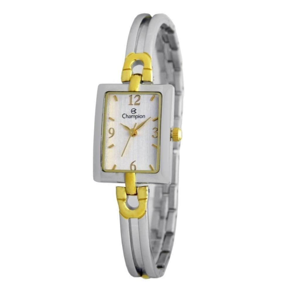 Relógio Champion Feminino Ref: Cf24493S Retangular Bracelete
