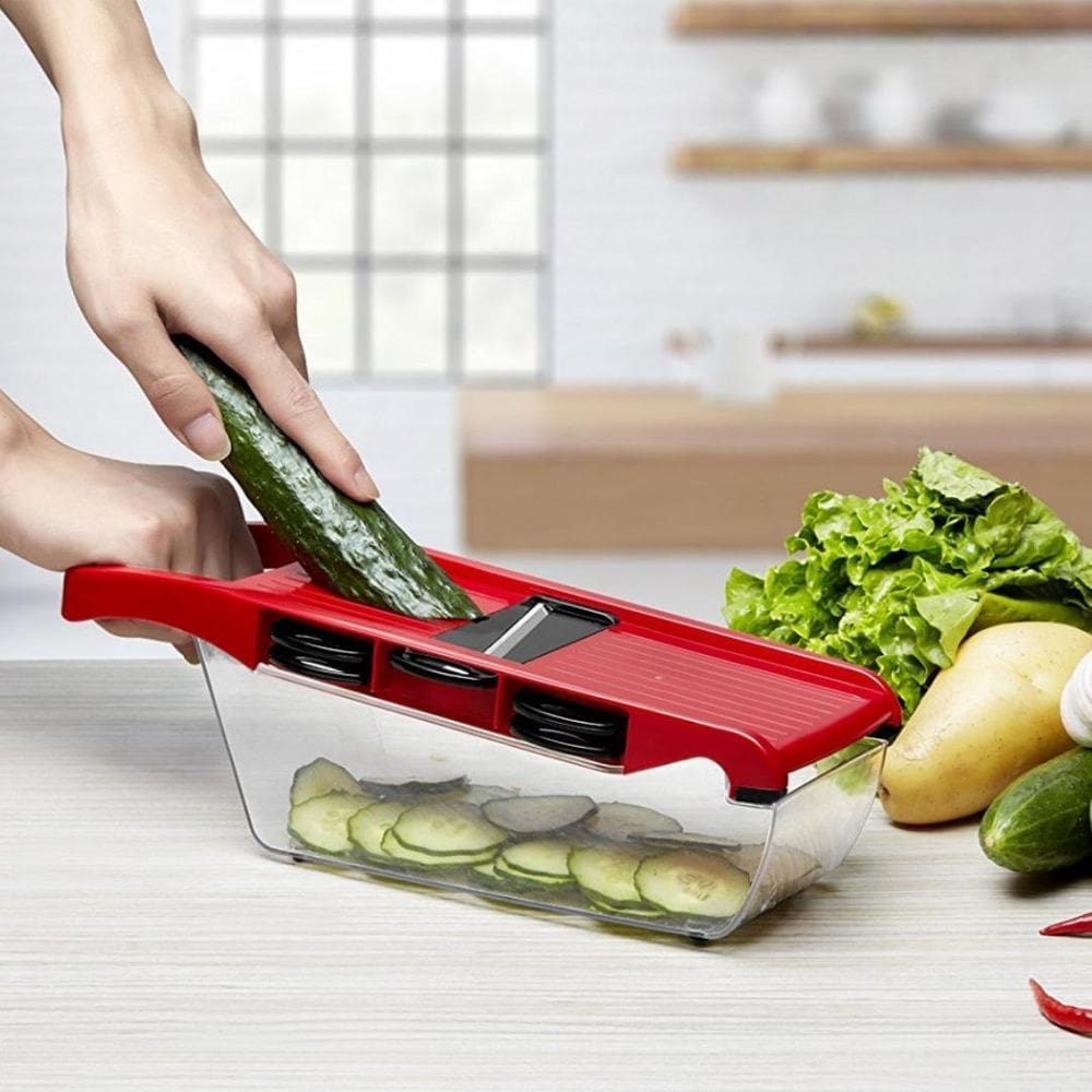 10 In 1 Mandolina Slicer Nicer E Fatiador Cortador Legumes
