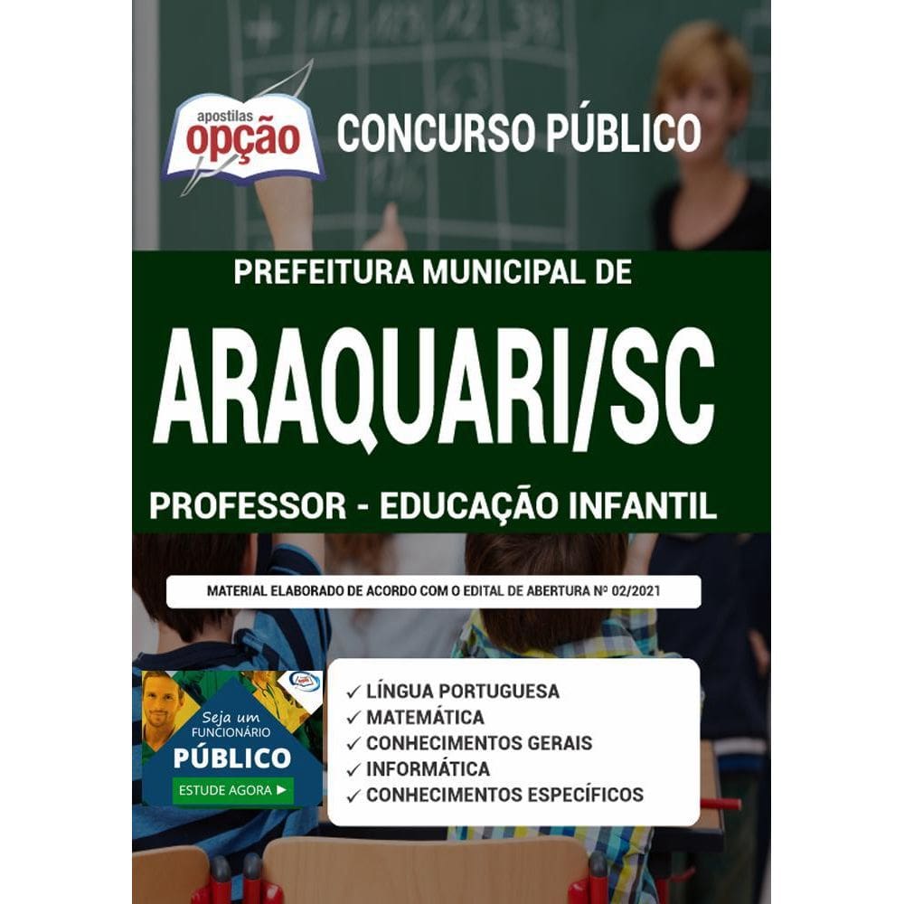 Apostila Araquari Sc - Professor - Educação Infantil