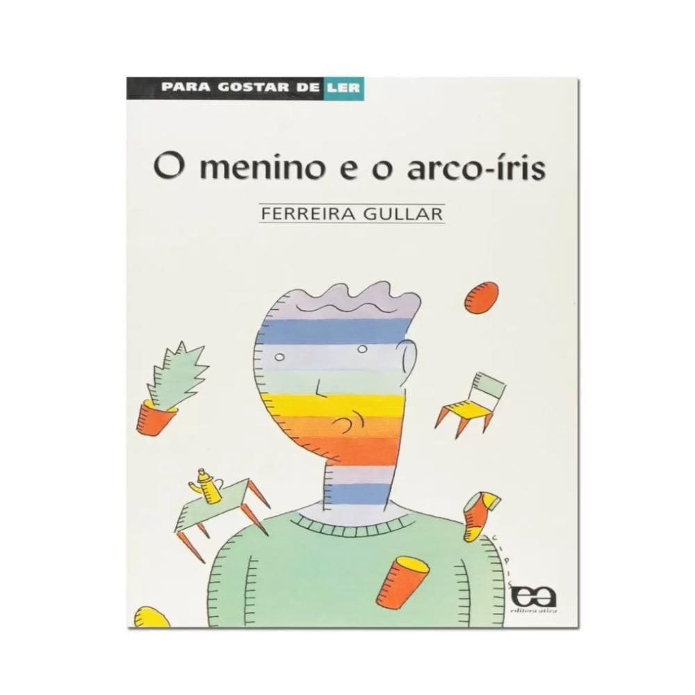 Livro O Menino Arco-Íris - Editora Ática Edição Antiga