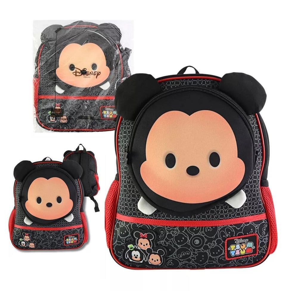 Mochila Infantil Mickey Costas Escolar Passeio Diversão