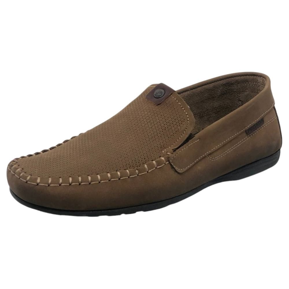 Sapato Mocassim Masculino Conforto Moderno Couro Pegada