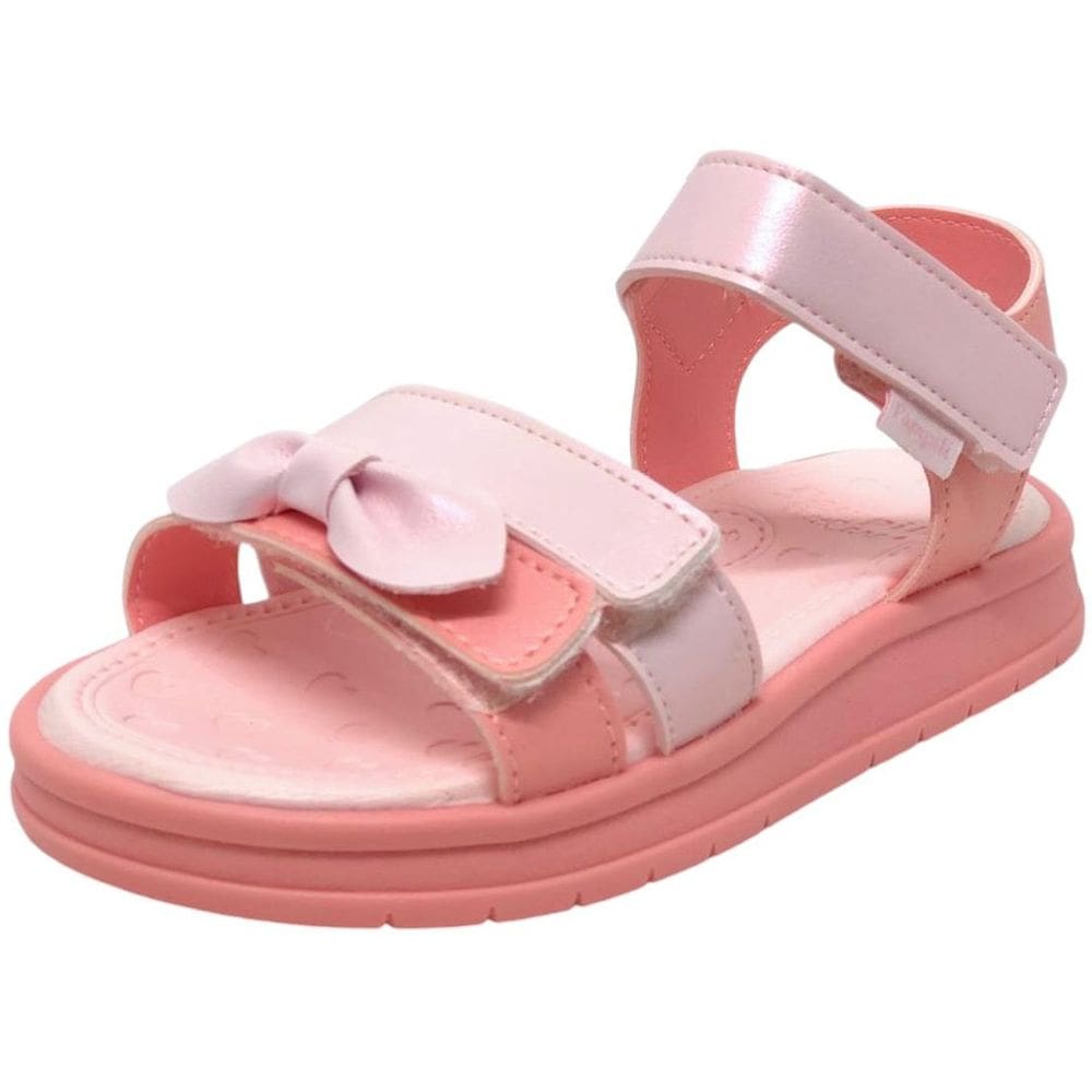 Sandalia Infantil Menina Conforto Laço Petit Pampili
