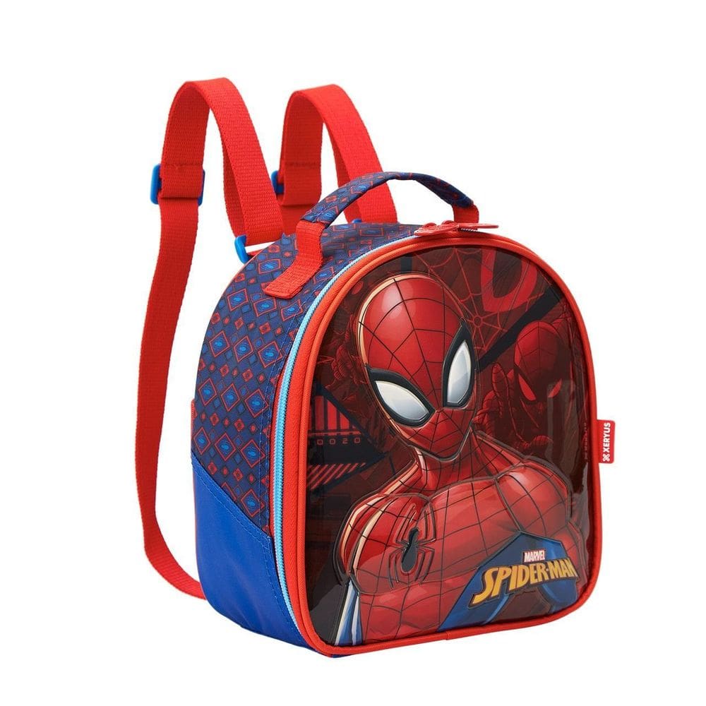 Lancheira Infantil Escolar Homem Aranha Marvel Bolsa Térmica
