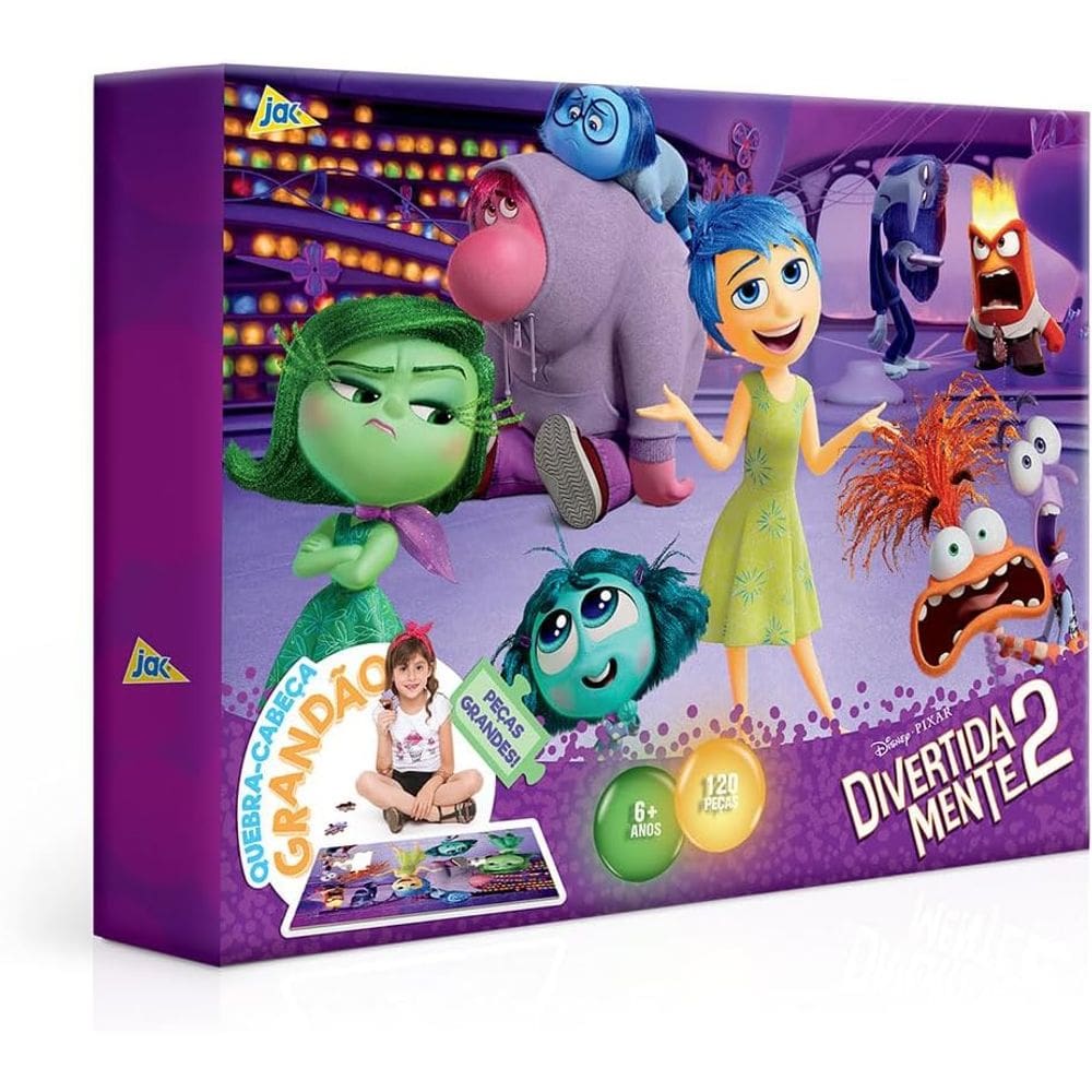 Quebra Cabeça 120 Peças Divertidamente 2 Toyster - 3209