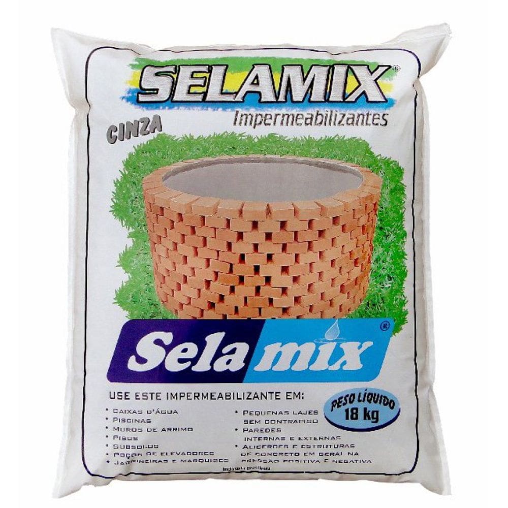 Selamix  Impermeabilizante Cinza