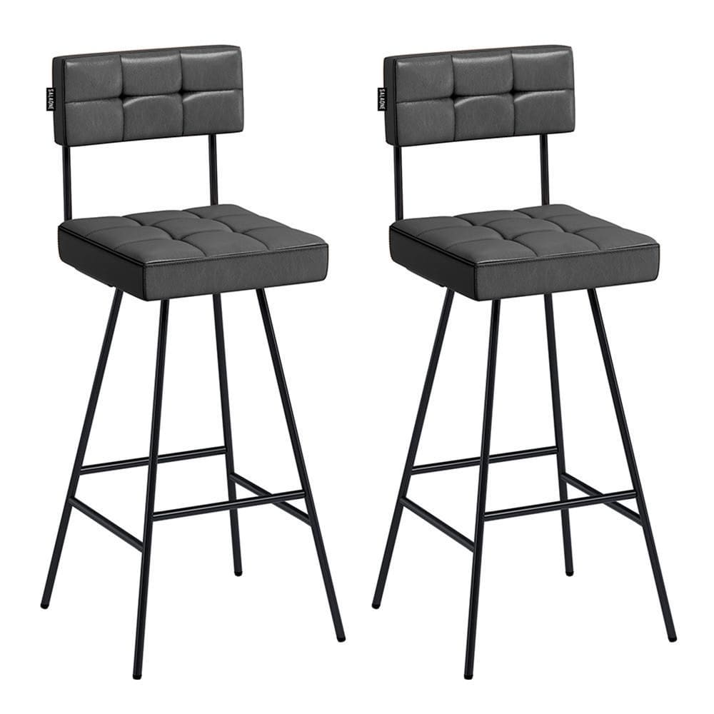 Kit 2 Banquetas Madri 93cm Couríssimo - Salaone