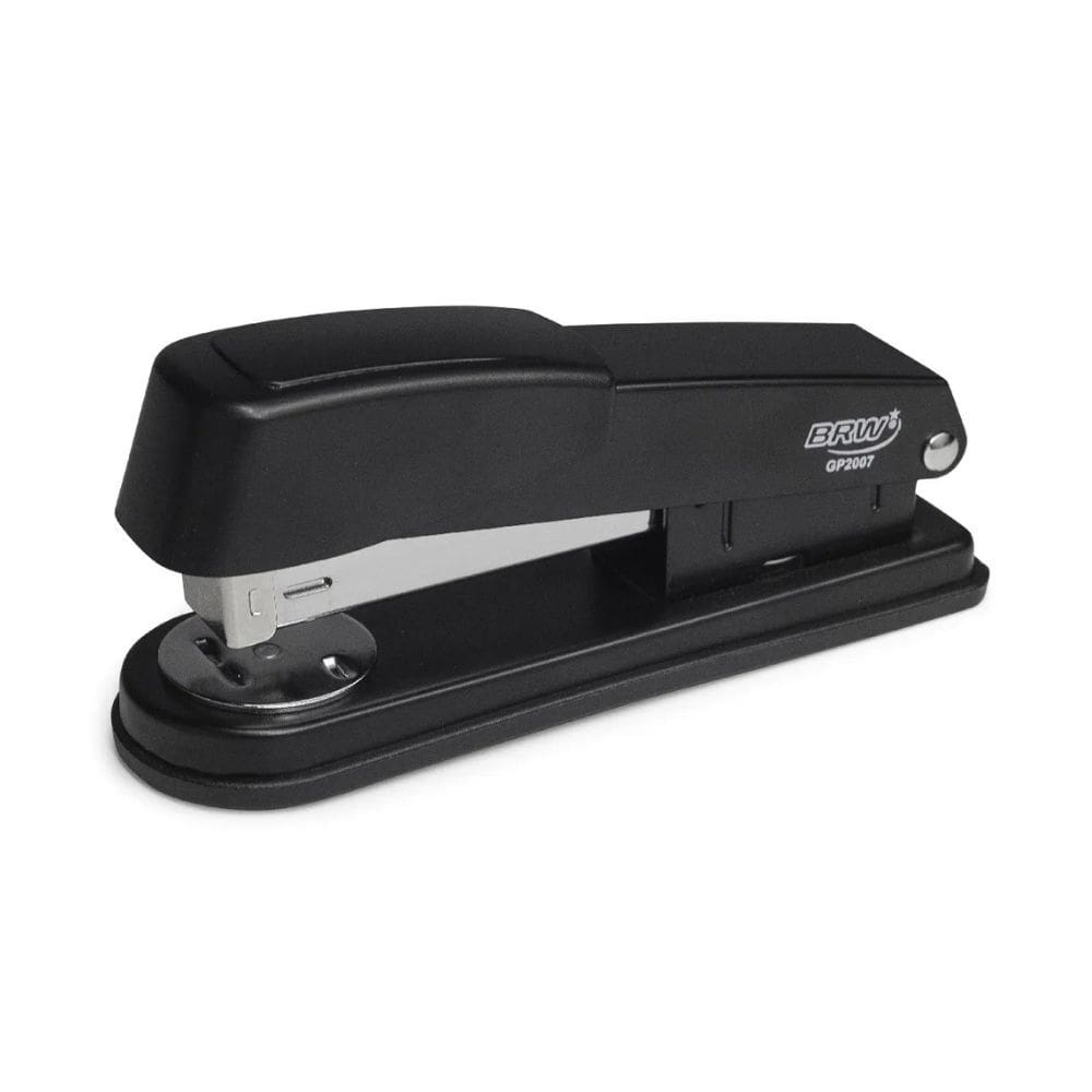 Grampeador de Metal 13cm Para Até 25 Folhas 26/6 e 24/6 - BRW