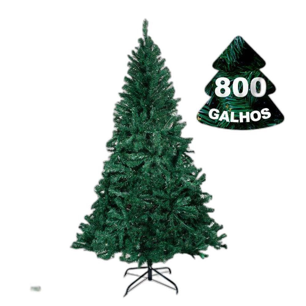 Arvore Natal Luxo 180Cm - 800 Galhos Cheia