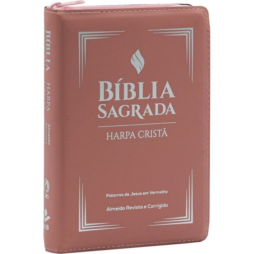 Bíblia Sagrada Lt Grande Letras Vermelhas e Harpa Cristã SBB
