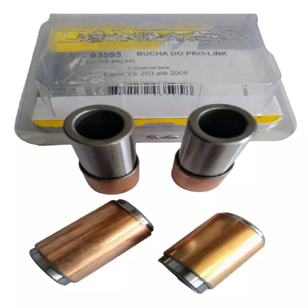 Bucha Pro Link Amortecedor Fazer YS 250 até 2008 Danidrea 3595 8 Pçs