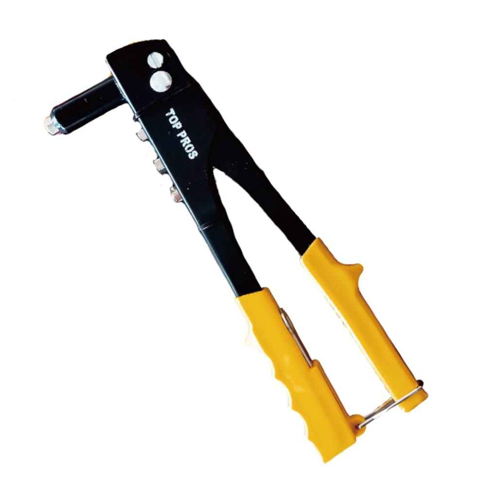 Rebitadeira Manual Alicate de Rebites 10\" Pop 4 Bicos 2,4 / 3,2 / 4,0 / 4,8mm Aço Carbono 26cm