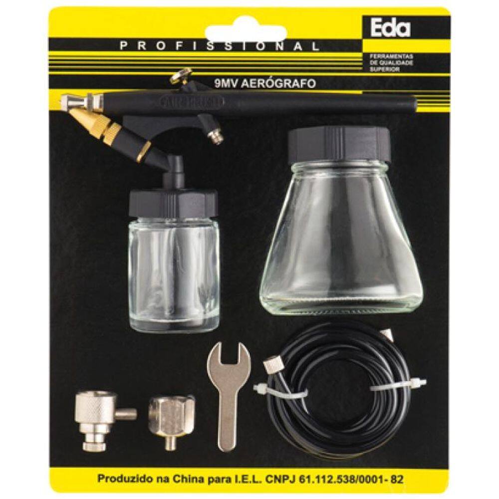 Aerógrafo Pneumático Tipo Caneta EDA 9MV