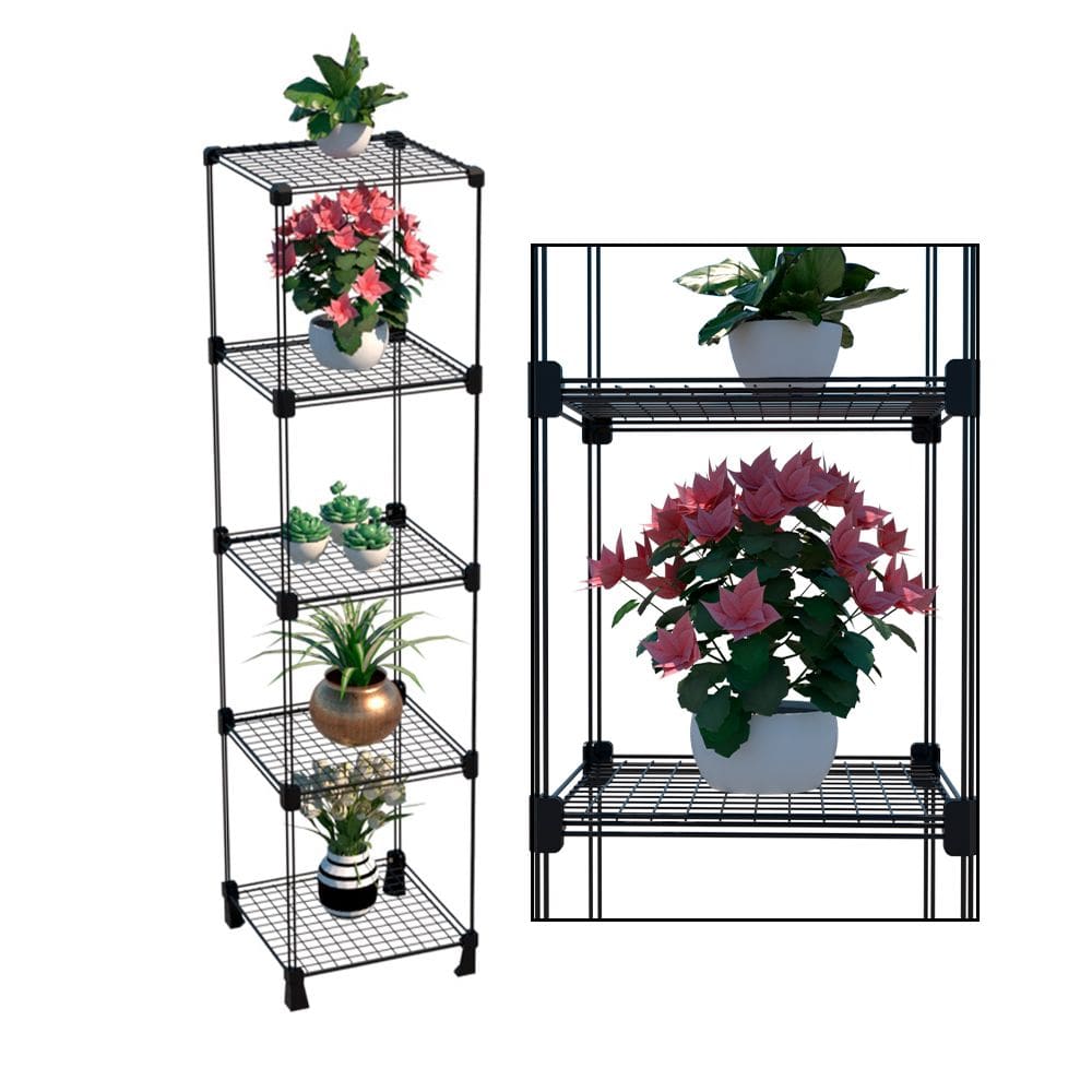 Prateleira Suporte para Vasos e Flores Suculentas e Cactos Estante 120cm Altura