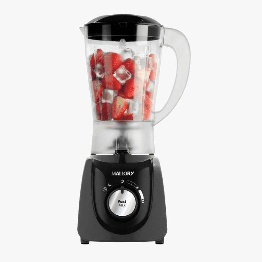 Liquidificador Mallory Fast Mix 520w 2vel - B91202541 Preto 110V