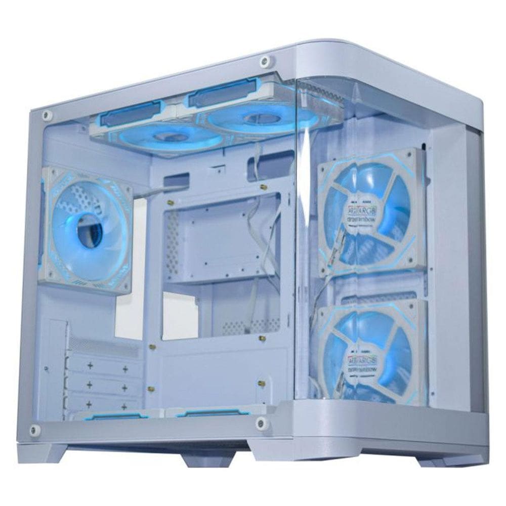 Gabinete Gamer K-Mex, Aquario Cura, Branco Cgwa1Agrh002Cb0X