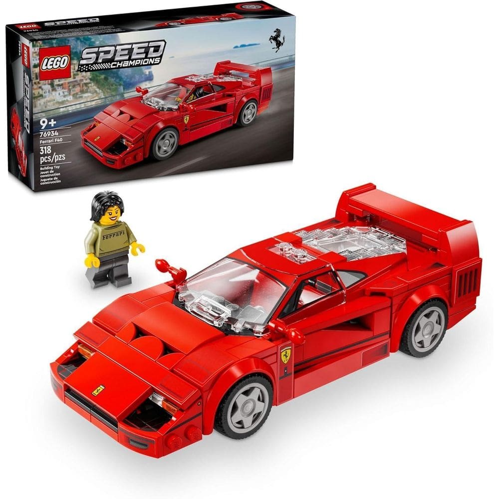 Lego 76934 Speed Champions Supercarro Ferrari F40