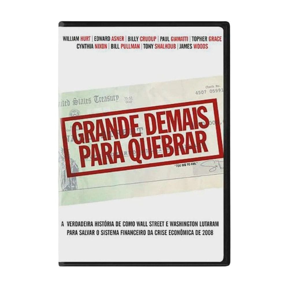 Grande Demais Para Quebrar - Dvd - Too Big Fail - 2011