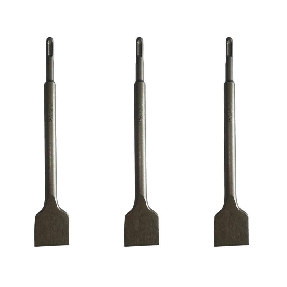Kit 3 Talhadeira Martelete Rompedor Sds Plus 40X250Mm Matz