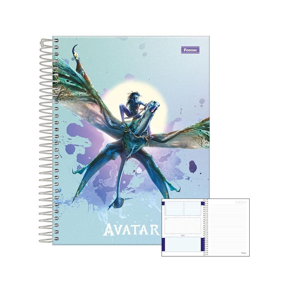 Caderno 1 Matéria 80Fls Avatar Voando Foroni