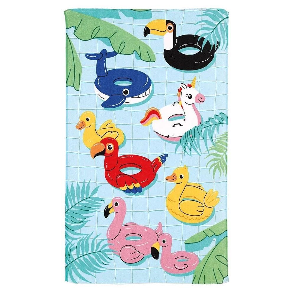Toalha Banho 70X115Cm Infantil Felpudo Pool Dohler