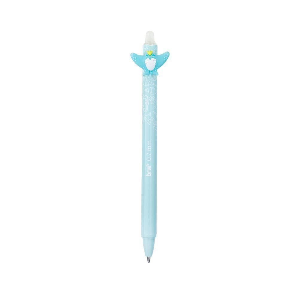Caneta Em Gel Apagável 0.7mm Fundo Do Mar Brw Estrela Do Mar