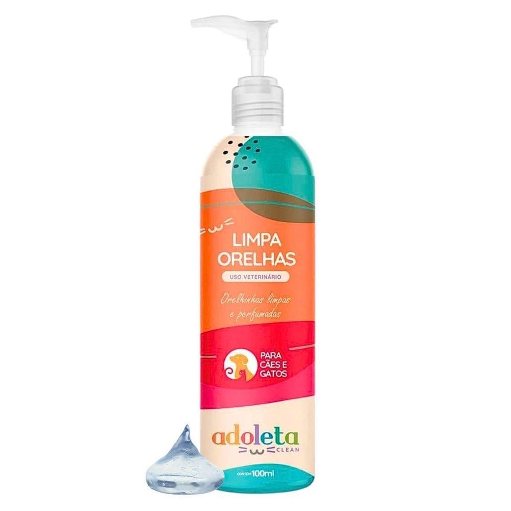 Limpa Orelhas Adoleta 100G Linha Clean