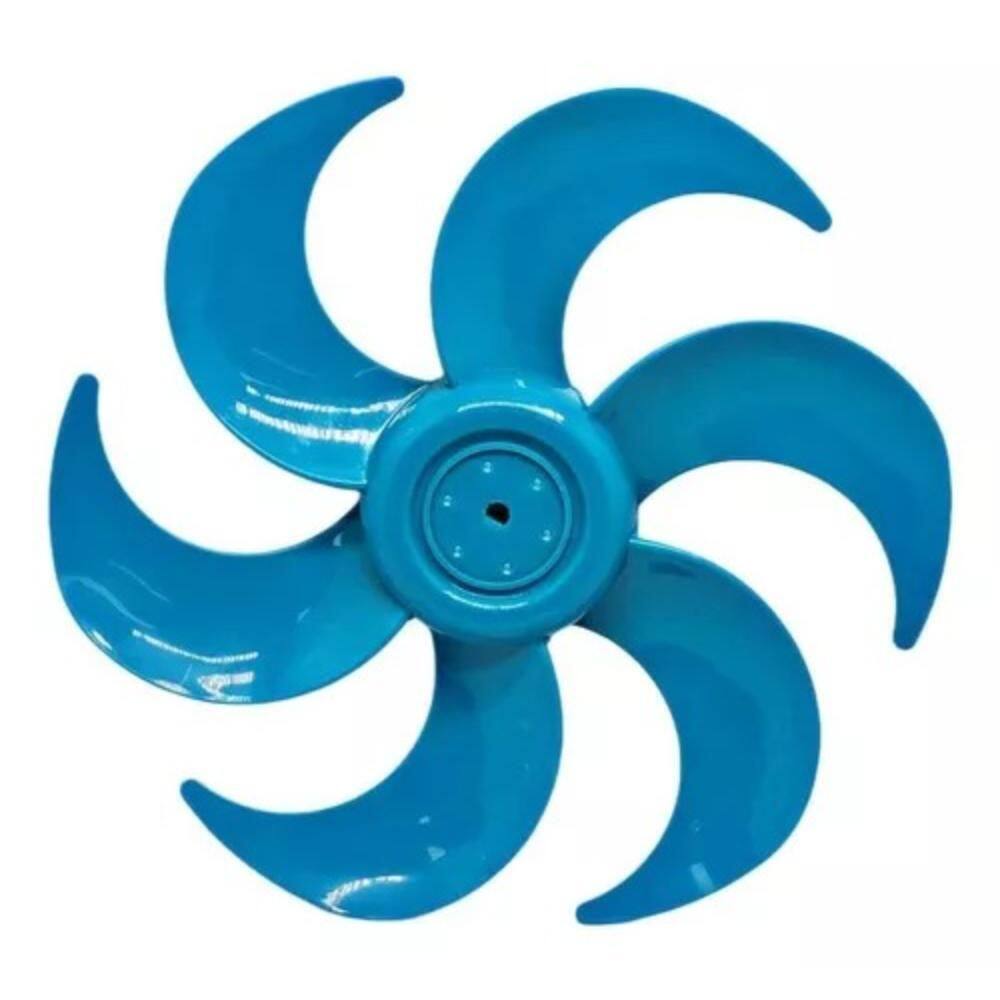 Hélice Do Ventilador De 30Cm 6 Pás Azul Petróleo Mondial