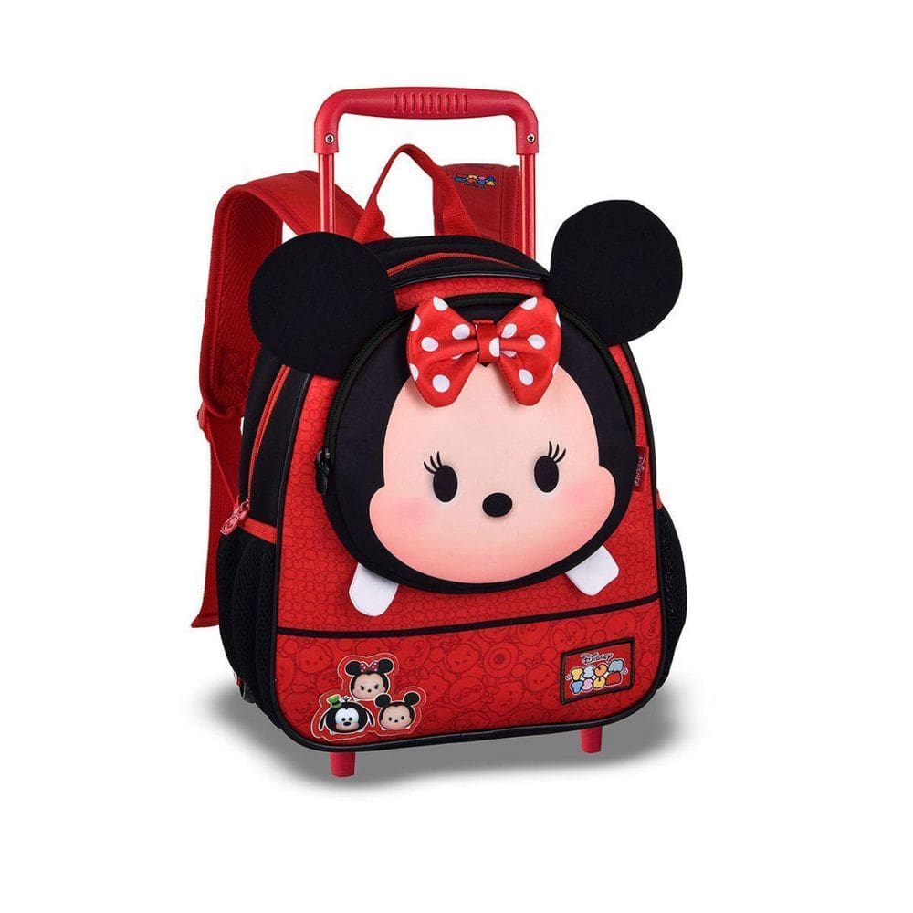 Mochila De Rodinha Infantil Tsum Tsum Minnie Mouse Clio