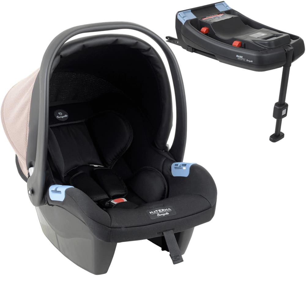 Cadeirinha para Carro com Base ISOFIX Burigotto Materna Capuccino