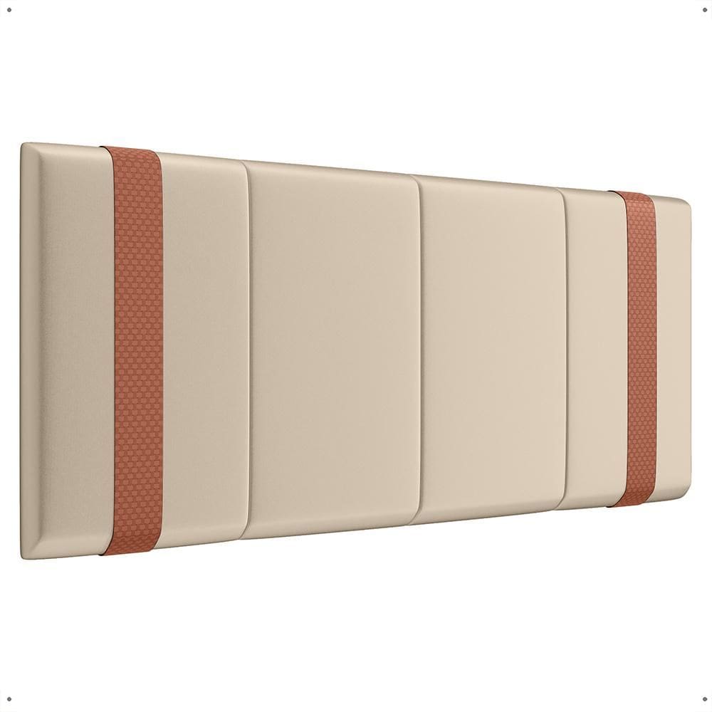 Cabeceira Almofadada Suspensa 1,40 Cama Box Decoração Quarto Casal Solteiro Aconchegante - Lojas RPM