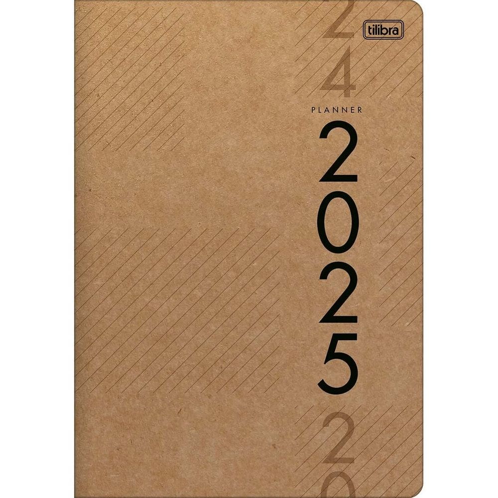 Agenda Planner Grampeada Kraftwork 2025 Tilibra