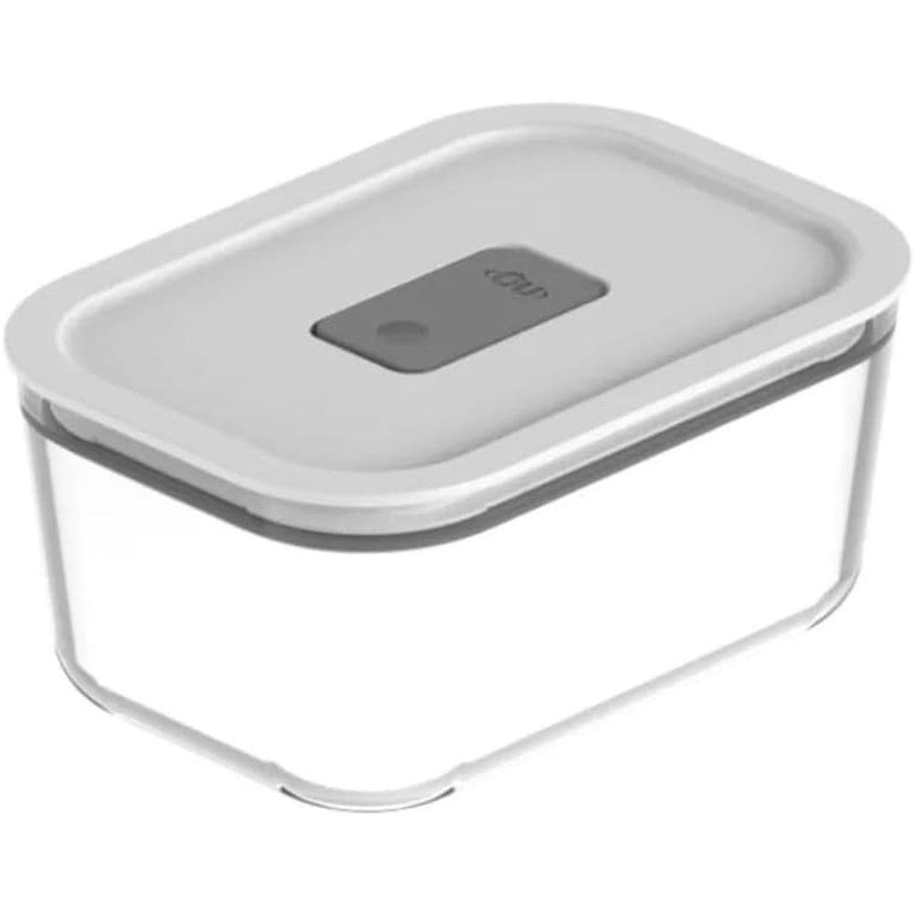 Pote de vidro hermético Ou 370ml Fresh Lock - Branco