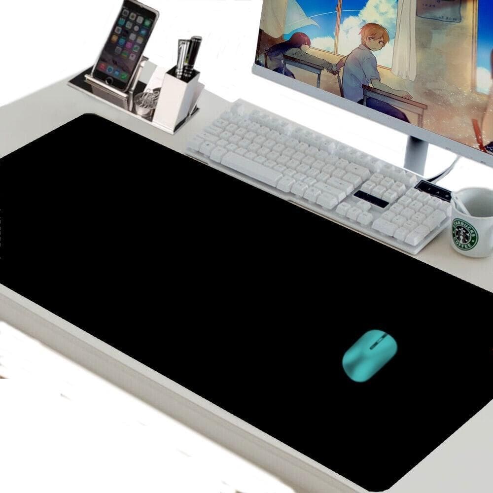 Desckpad Couro Office Mesa Grande 60X30 + Porta Copo