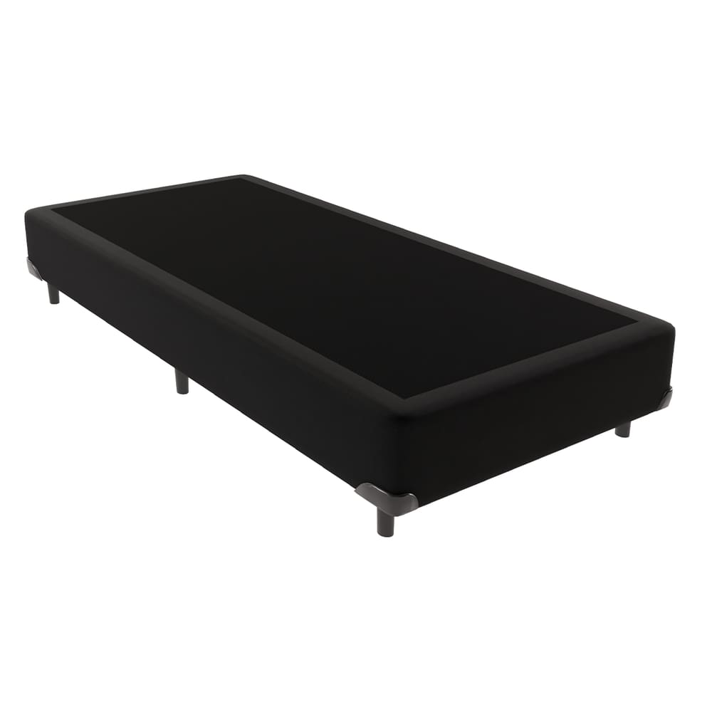Cama Box Solteiro 88x188 Preto