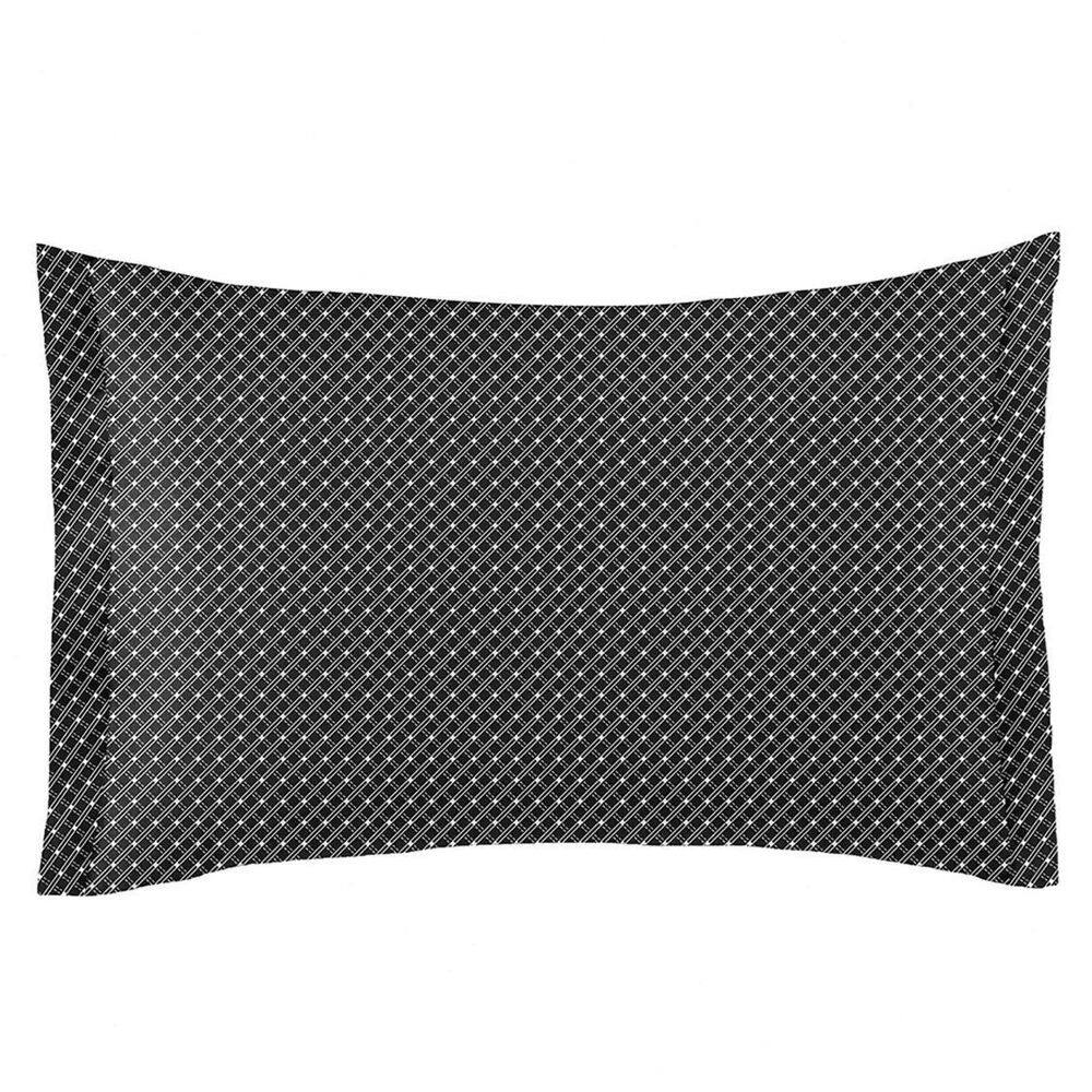 Fronha Avulsa Multiuso Poliester 35X50Cm Slim Preto