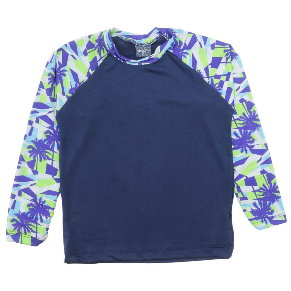 Camiseta Infantil UV 50 Proteção Solar Praia Piscina Estampa