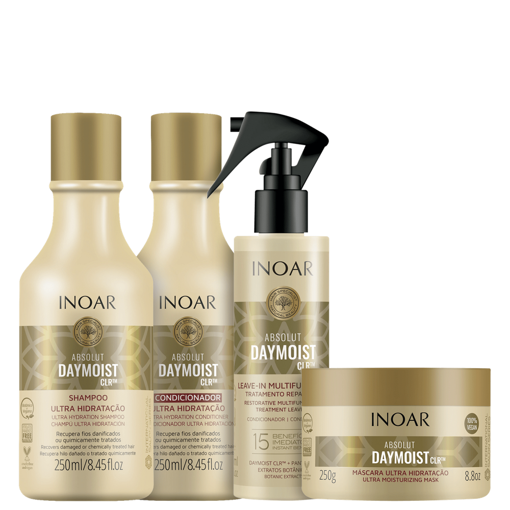 Kit Inoar Absolut DayMoist CLR Quarteto (4 Produtos)
