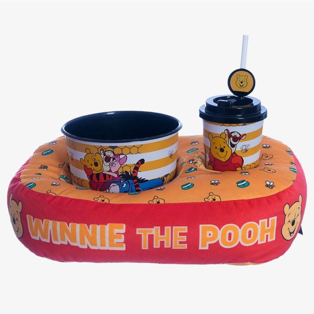 Kit Pipoca Infantil Ursinho Pooh Disney