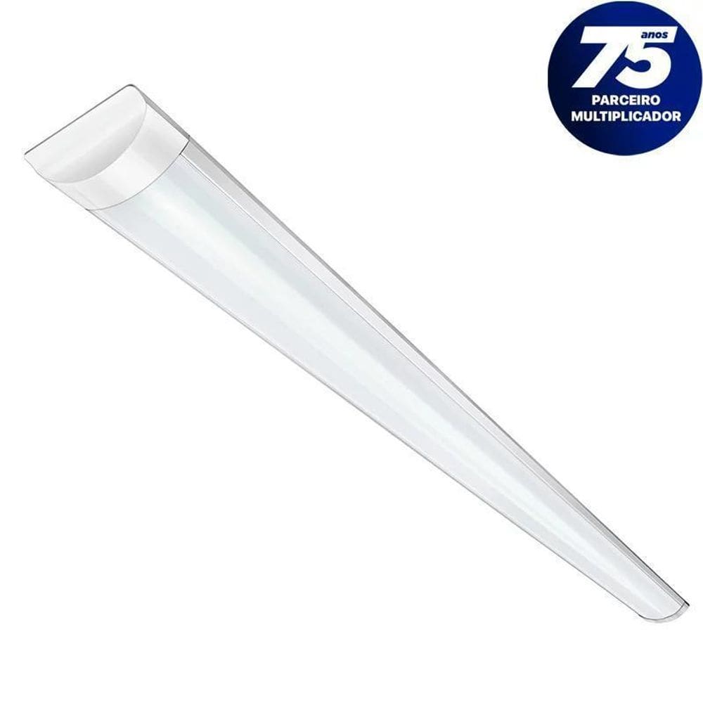 Luminária Led 72W Sobrepor 240Cm Bivolt Elgin