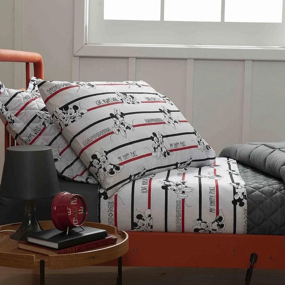 Jogo De Cama Infantil 2 Pecas Mickey Disney - Andreza You+Me