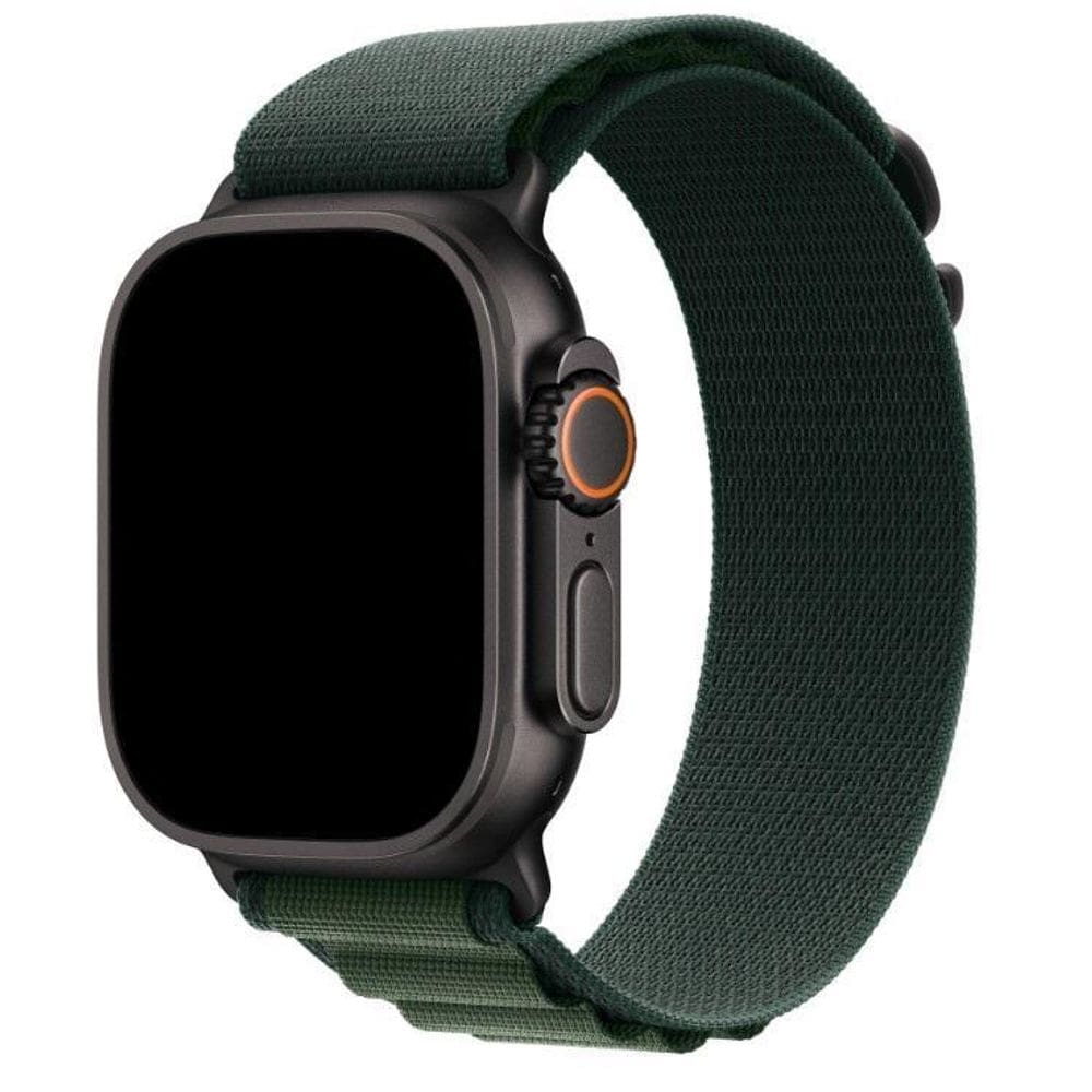 Pulseira Loop Alpina Para Watch Ultra 49Mm - Verde E/B