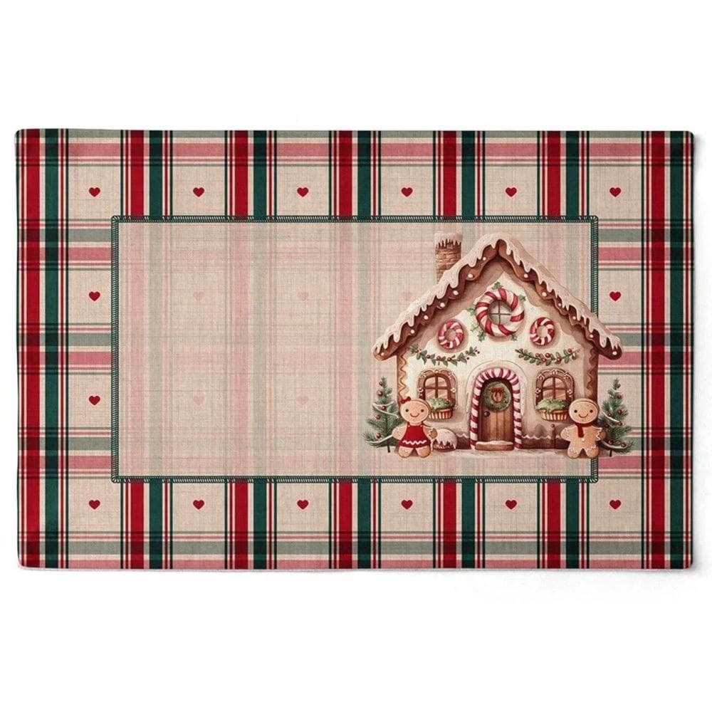 Jogo Americano Natalino Magia Dos Biscoitos 48x30,5cm 2Und 535062 Belchior