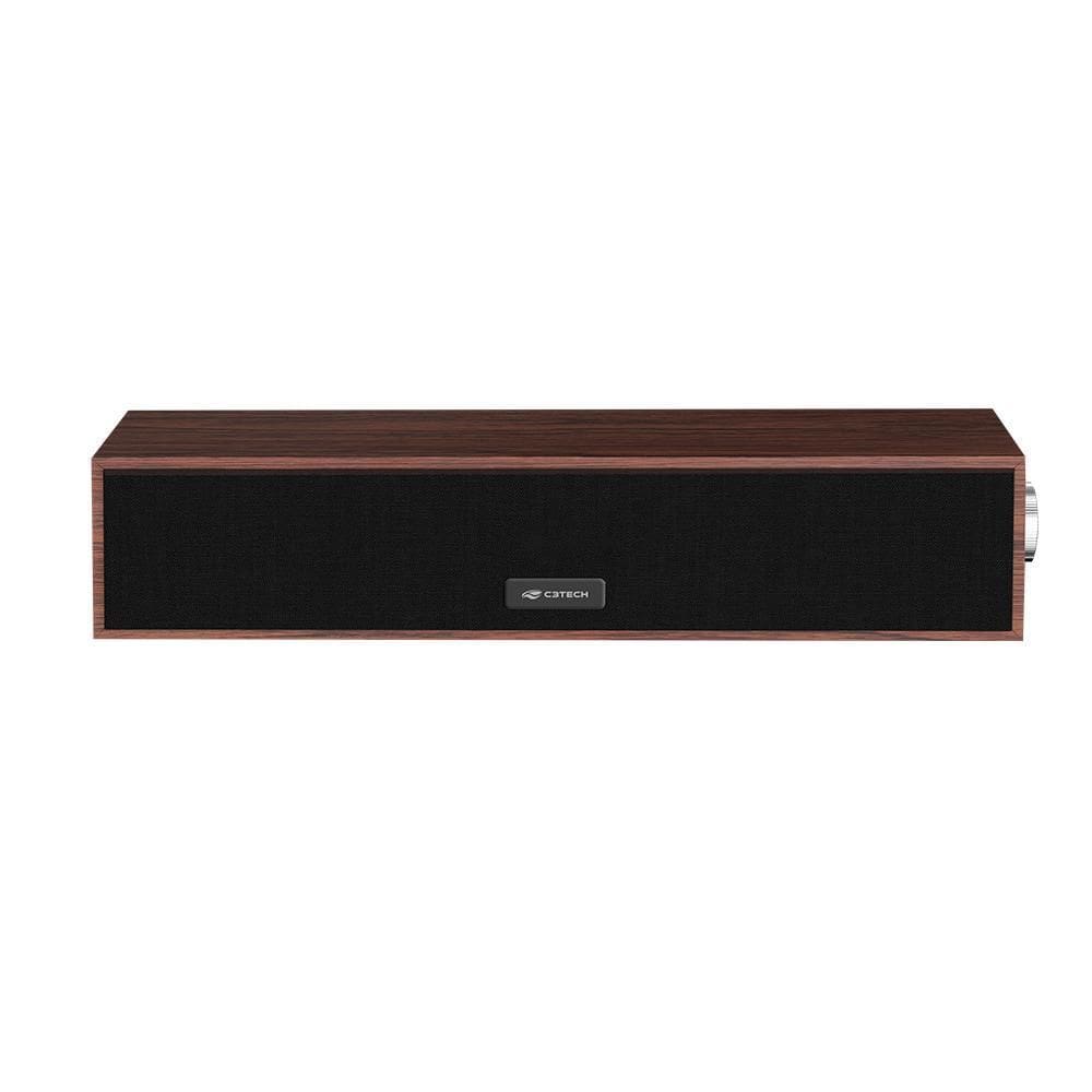 Caixa De Som Soundbar P/Desktop Usb/P2 Sb-30Bw C3Tech