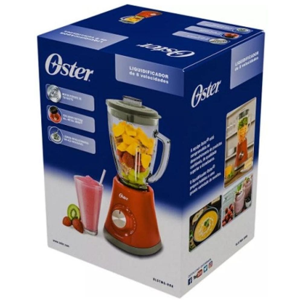 Liquidificador Super Chef 8 Velocidades 750W 127V-BLSTMGRR8