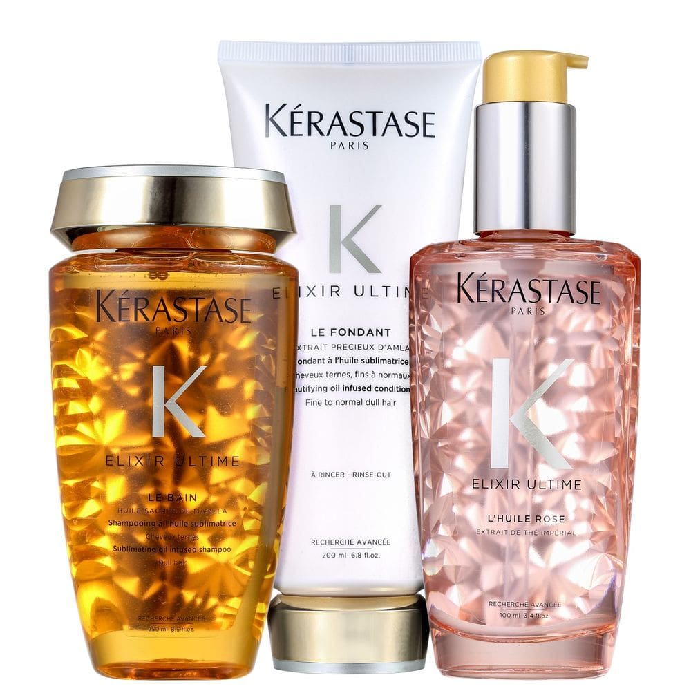 Kit Kérastase Elixir Ultime Rose (3 Produtos)