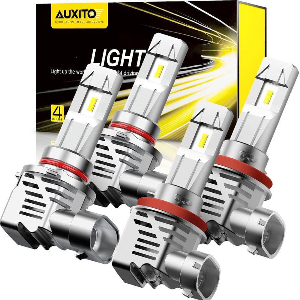 Lâmpadas de nevoeiro AUXITO 9005/H8/H9/HB3/H1I 6500K Cool White